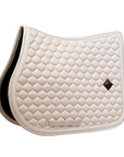 Kentucky Horsewear Show Jumping Saddle Pad with Plaited Cord, Beige