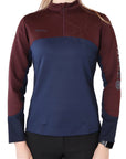 Montar REBEL 2 Color Training Shirt, Plum/Navy