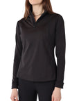 Montar REBEL Tone in Tone 1/2 Zip Training Shirt, Black