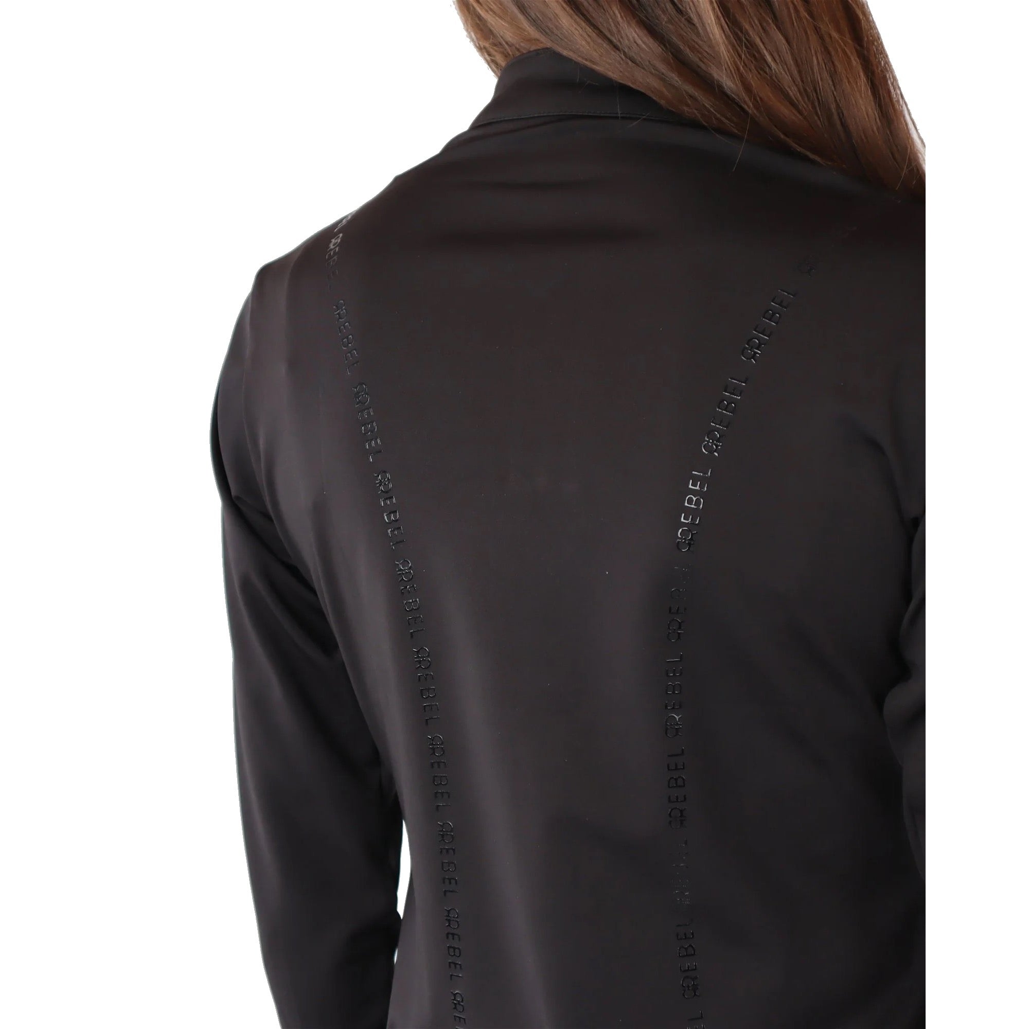 Montar REBEL Tone in Tone 1/2 Zip Training Shirt, Black – Dapper Horse