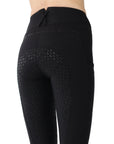 Montar REBEL Tone in Tone High Rise Full Grip Breeches, Black