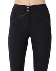 Montar REBEL Tone in Tone High Rise Full Grip Breeches, Black