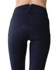 Montar REBEL Tone in Tone High Rise Full Grip Breeches, Navy