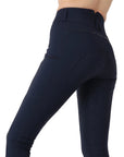 Montar REBEL Tone in Tone High Rise Full Grip Breeches, Navy