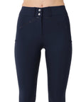 Montar REBEL Tone in Tone High Rise Full Grip Breeches, Navy