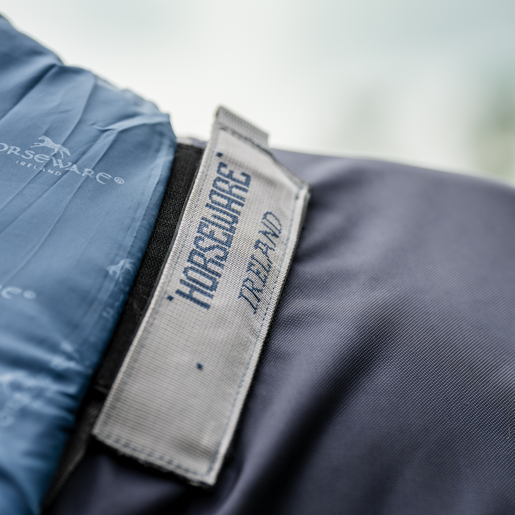 Rambo Optimo Turnout Plus Bundle (0g Outer with 200g Liner) - Navy/Thunderstorm, Gray &amp; Silver