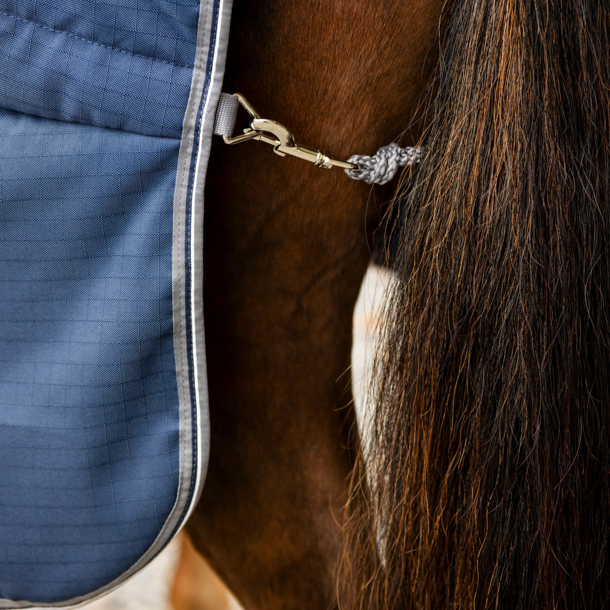 Rambo Stable 100g, Navy/Thunderstorm Grey &amp; Silver