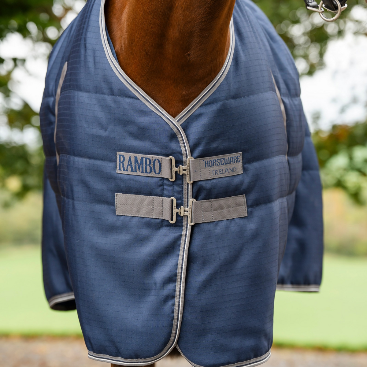 Rambo Stable 100g, Navy/Thunderstorm Grey &amp; Silver