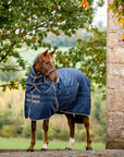 Rambo Stable 400g, Navy/Thunderstorm Grey & Silver