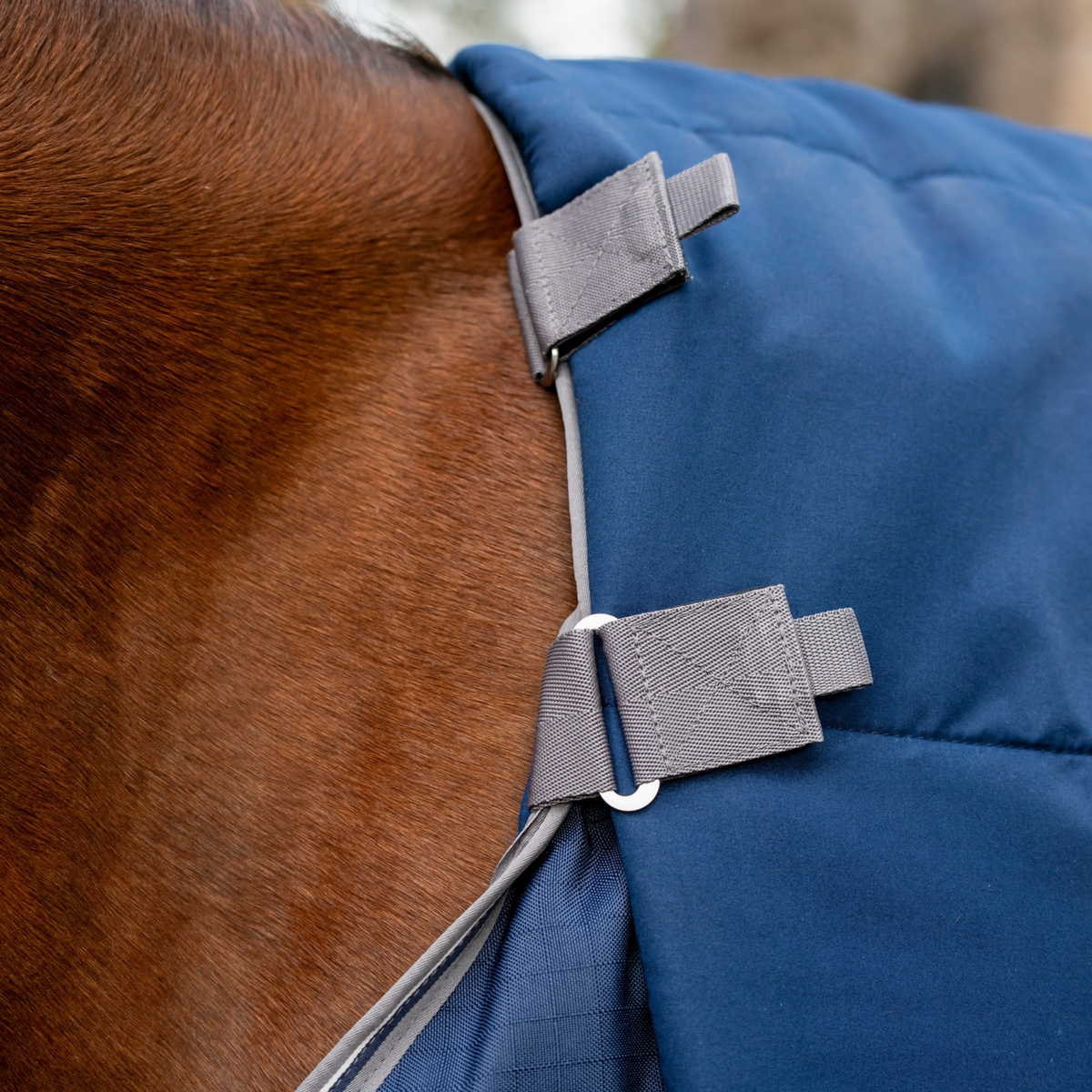 Rambo Stable 400g, Navy/Thunderstorm Grey &amp; Silver