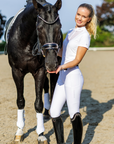 Schockemohle SPCarola Pro Ladies Full Grip Breeches, Optical White
