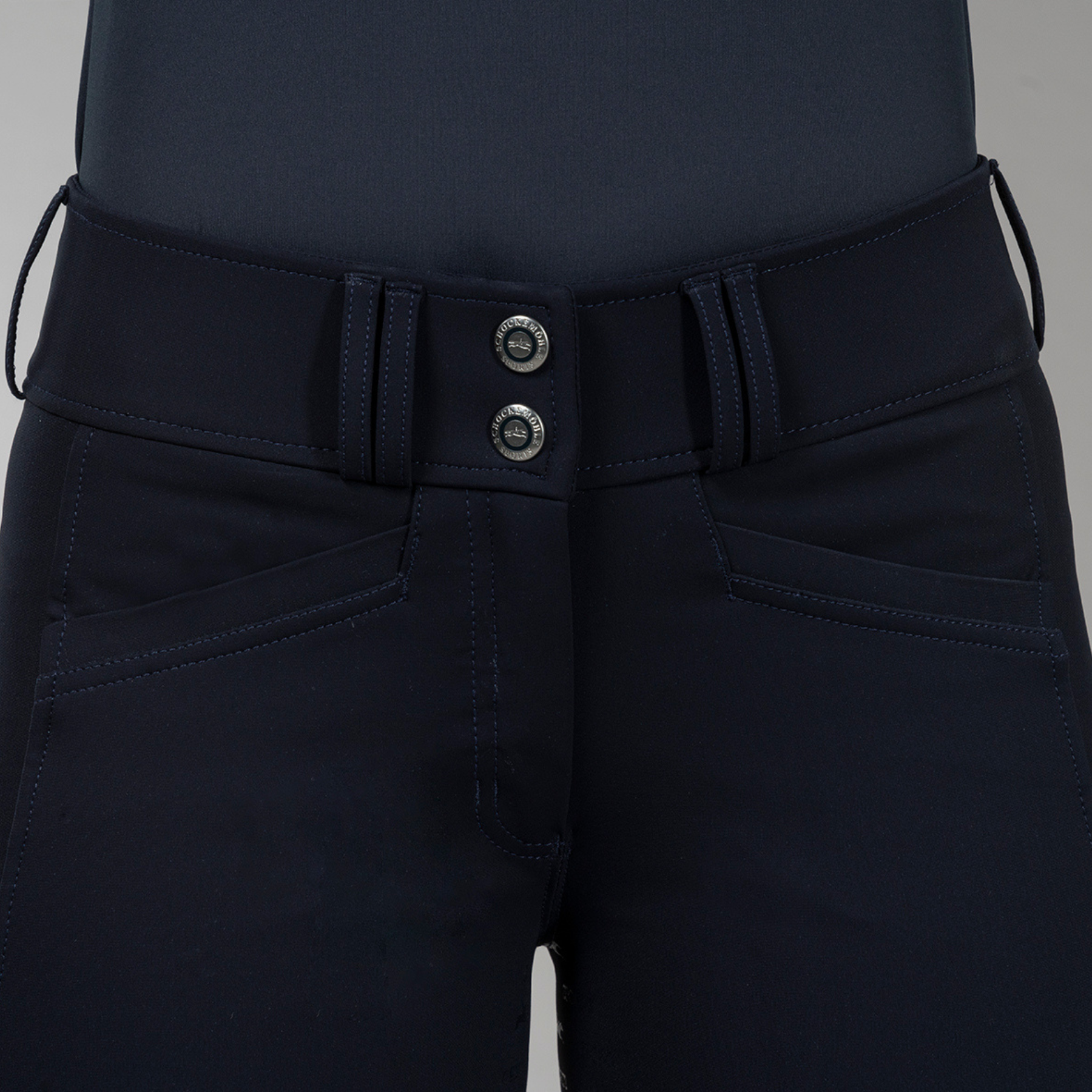 Schockemohle SPCarola Ladies Full Grip Breeches, Dark Navy