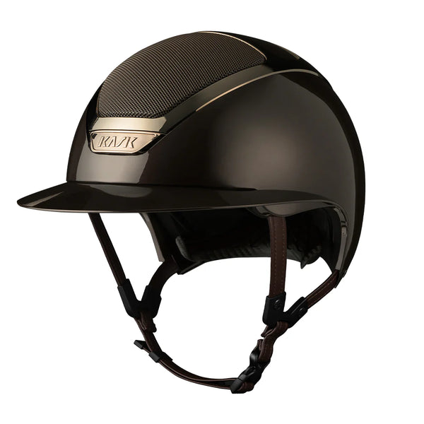 KASK Star Lady Pure Shine helmet in Espresso Brown