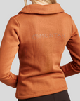 Montar MoElla Quarter Zip Brushed Sweatshirt, Bronze