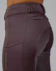 Schockemohle Dorina Ladies Full Grip Riding Tights, Mocca