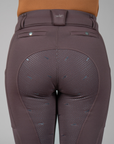 Schockemohle Dorina Ladies Full Grip Riding Tights, Mocca