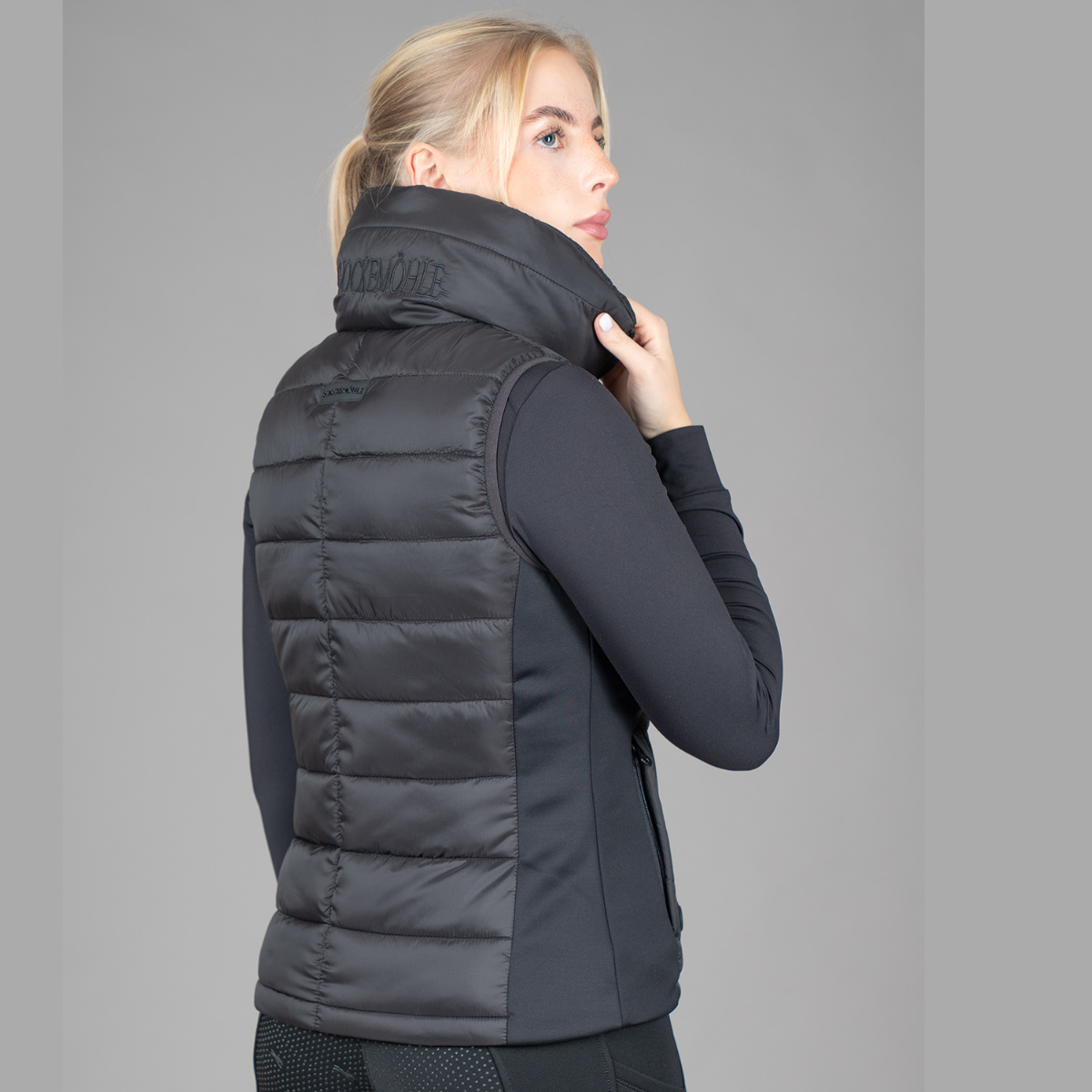 Schockemohle SpMona Ladies Heated Vest, Black