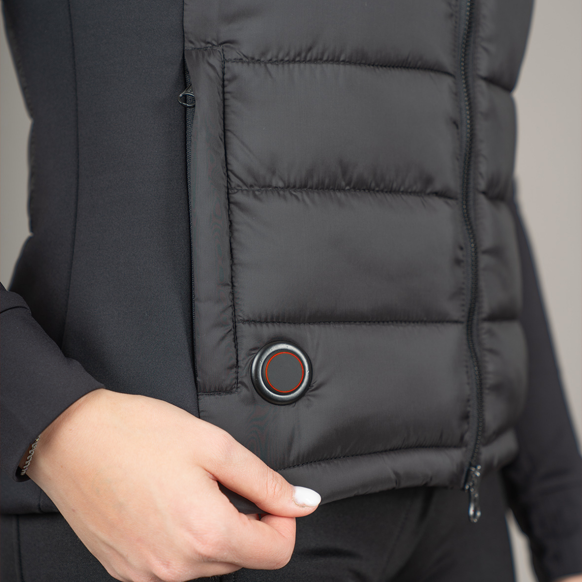 Schockemohle SpMona Ladies Heated Vest, Black