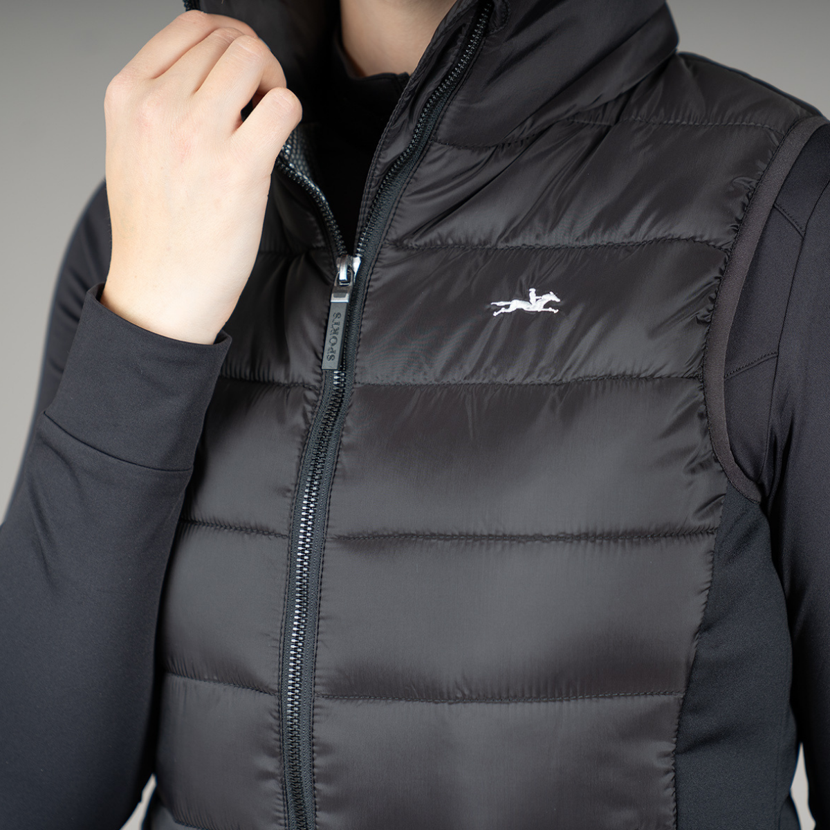 Schockemohle SpMona Ladies Heated Vest, Black