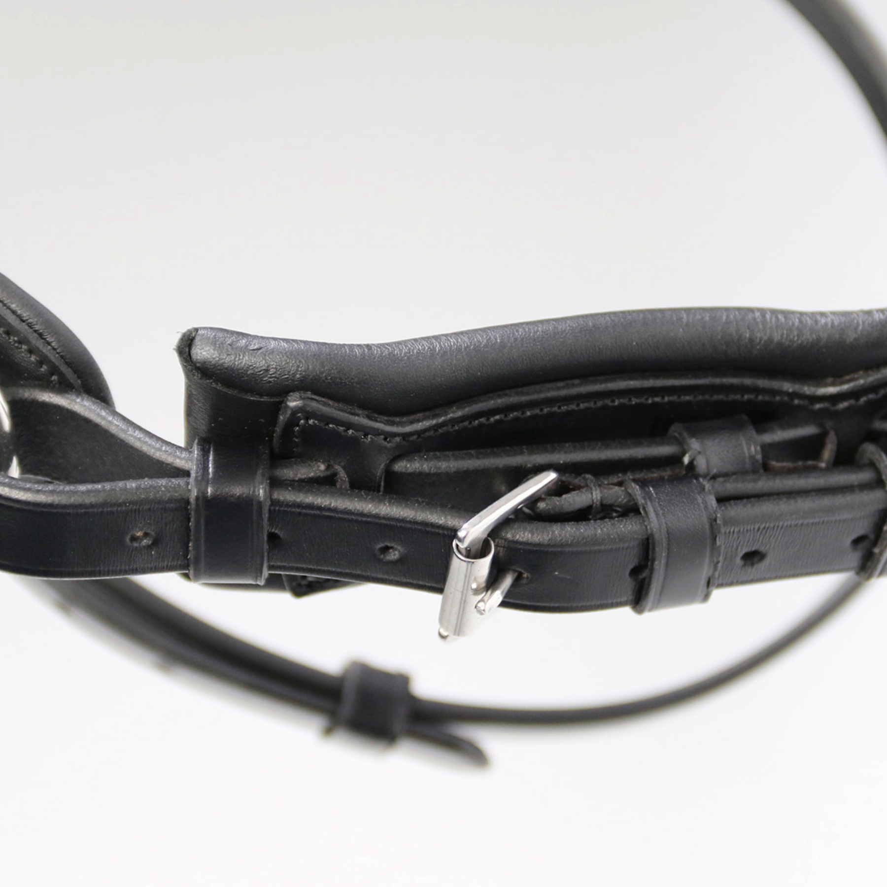 Schockemohle Brantford Anatomical Bridle, Black/Silver