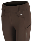 Schockemohle Dorina Ladies Full Grip Riding Tights, Mocca