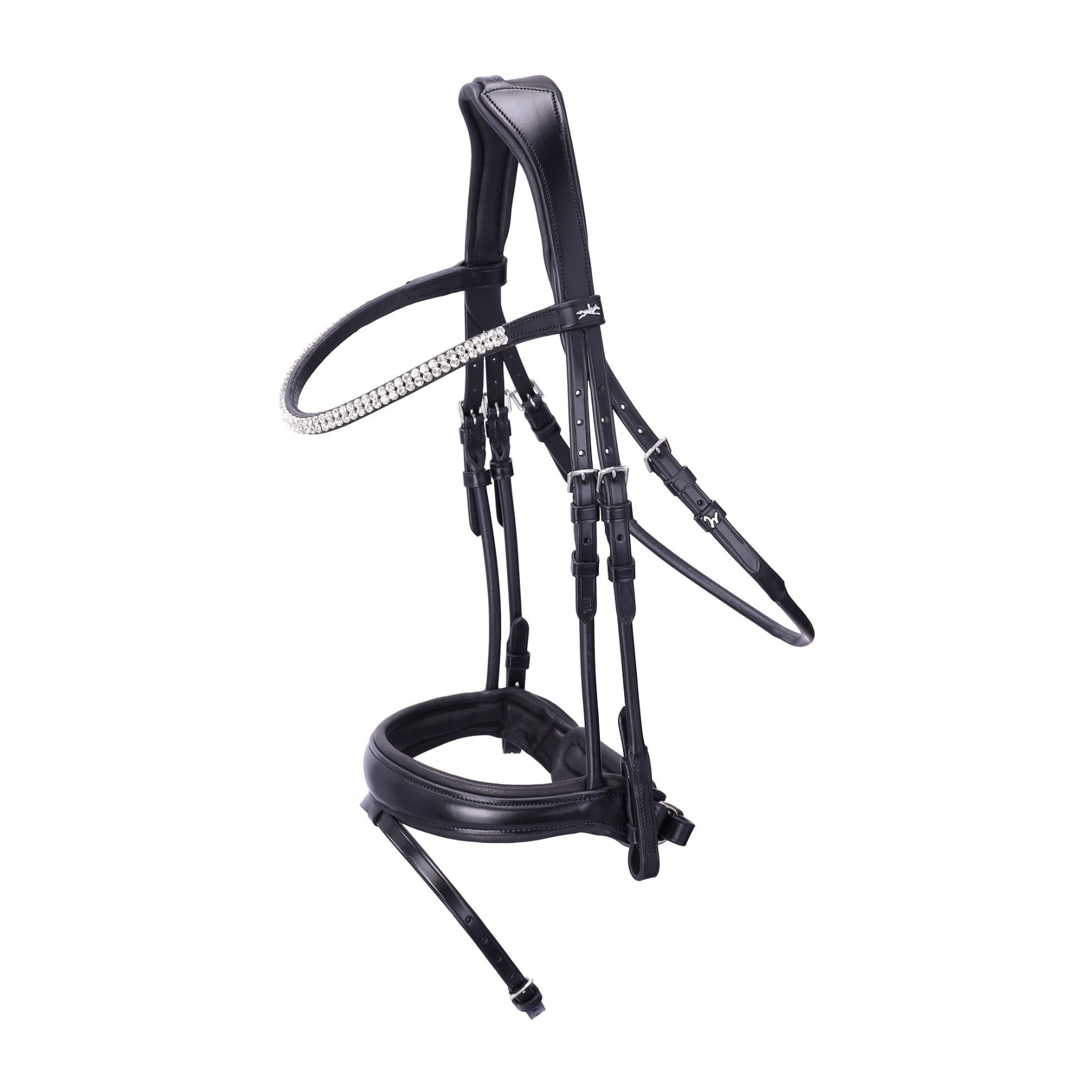 Schockemohle Isabell Werth Johnny Bridle, Black/Silver