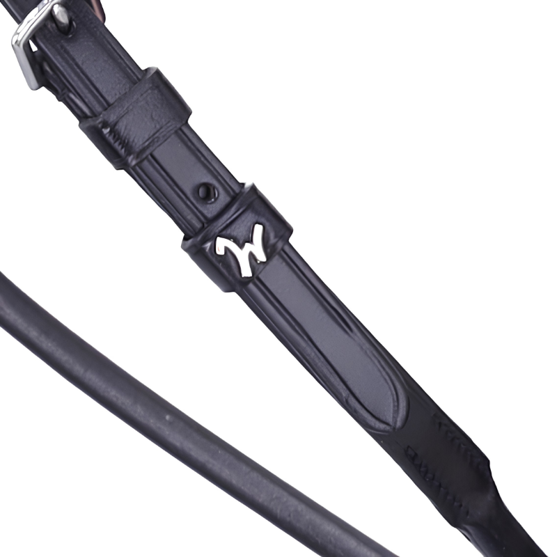 Schockemohle Isabell Werth Johnny Bridle, Black/Silver