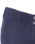 Schockemohle Noelle Ladies Full Grip Breeches, Dark Blue