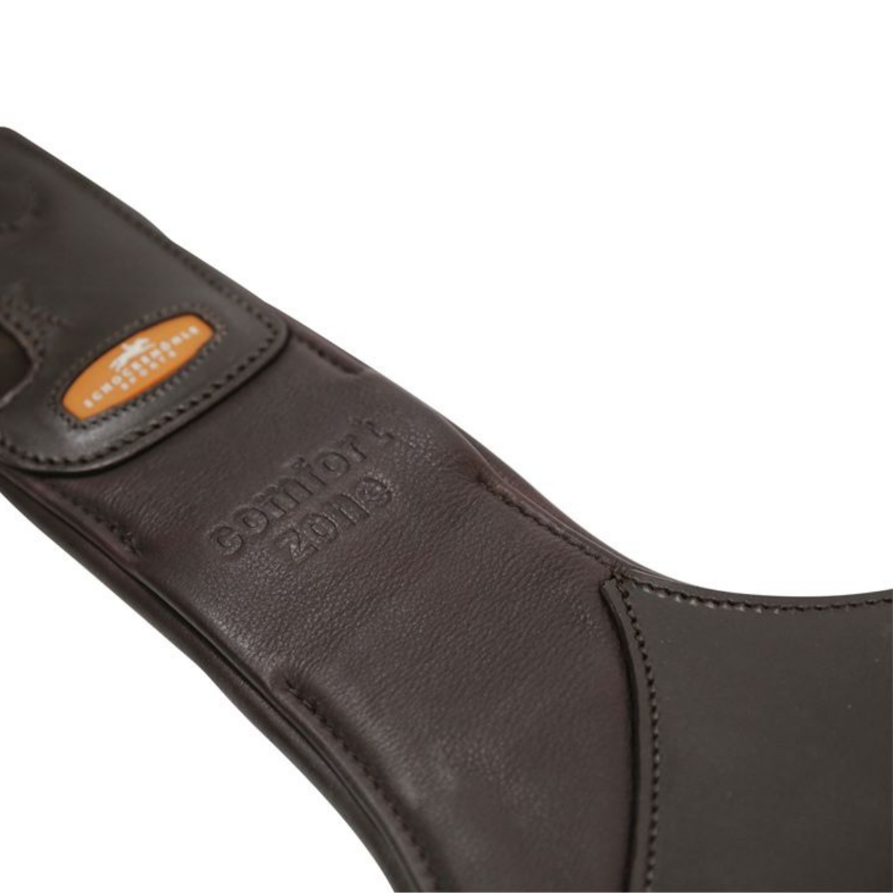 Schockemohle Oklahoma Anatomical Stud Girth, Espresso/Silver