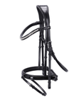 Schockemohle Palermo Bridle, Black Patent/Silver