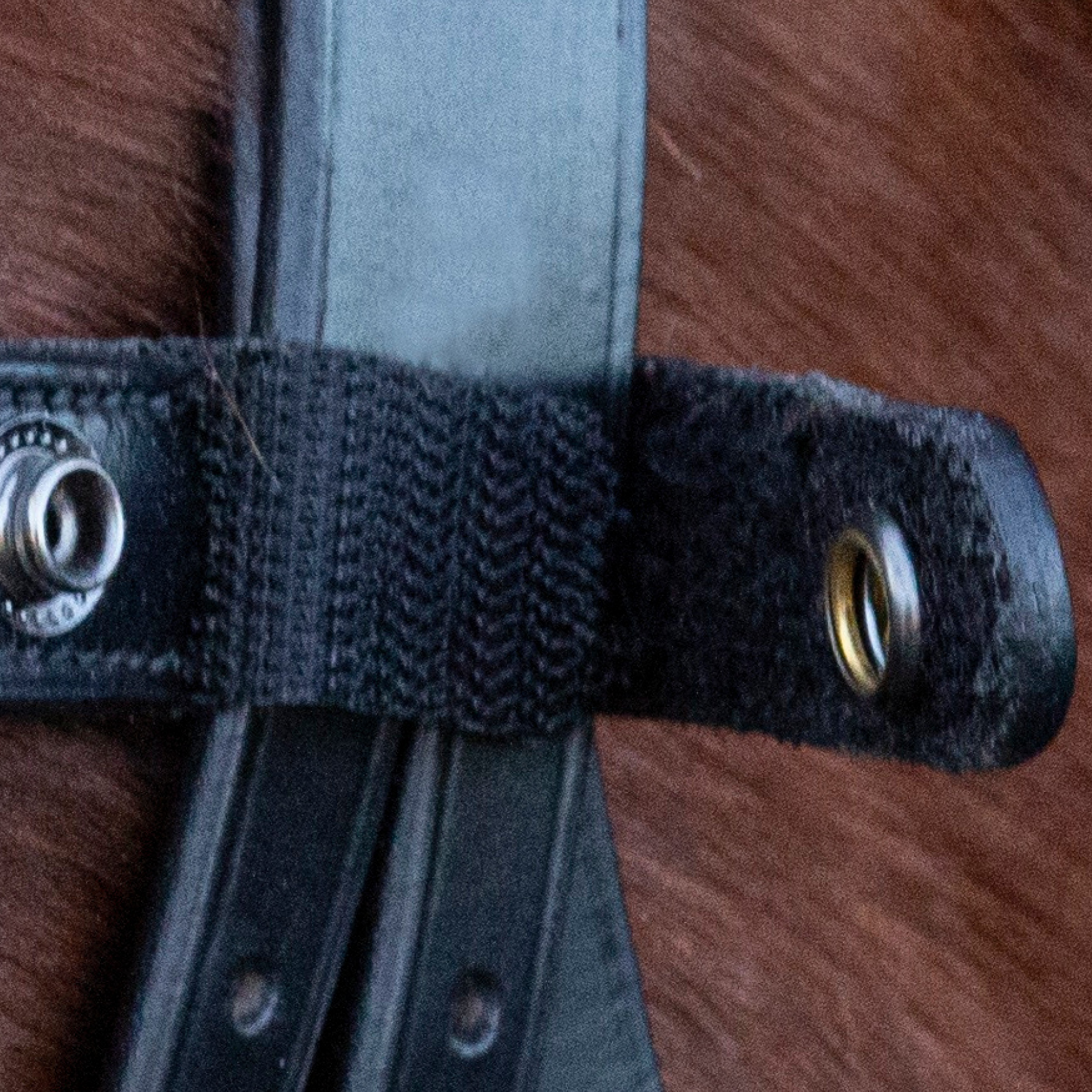 Schockemohle Palermo/Pisa Snap On Browband, Black/Crystal