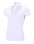 Schockemohle SPAnita Style Ladies Short Sleeve Competition Shirt, White