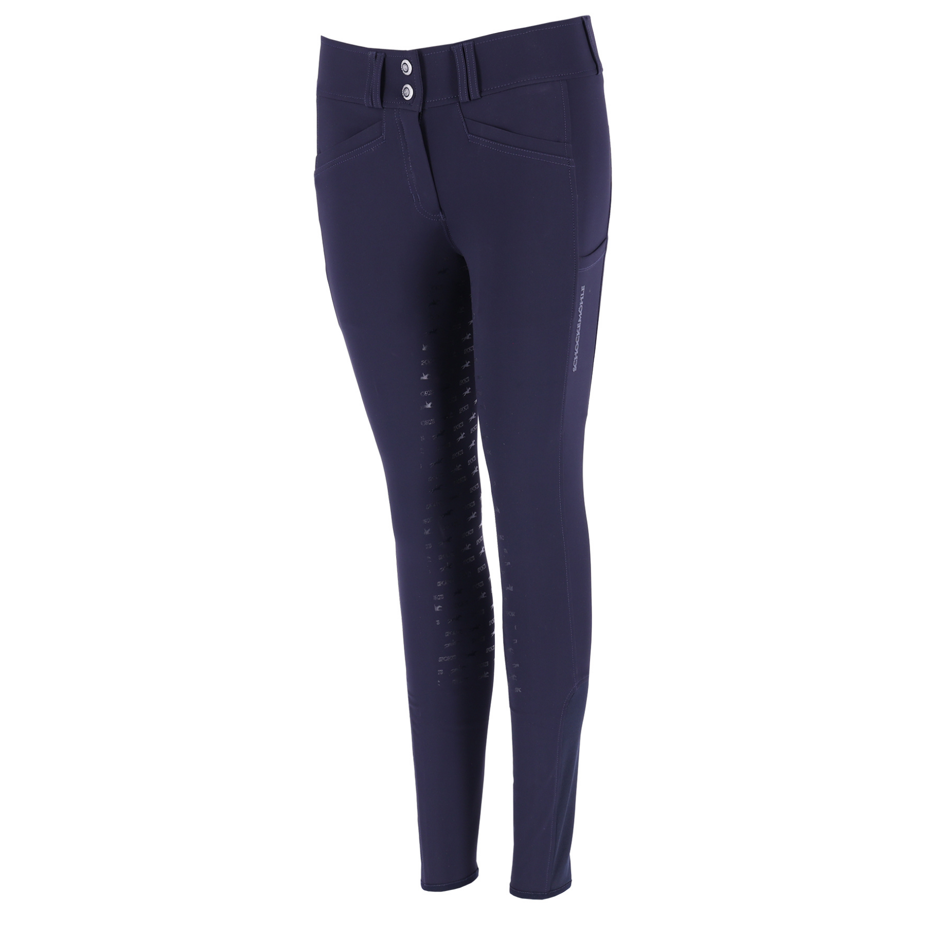 Schockemohle SPCarola Ladies Full Grip Breeches, Dark Navy