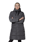 Schockemohle SPKlara Style Ladies Long Coat, Dusty Chocolate