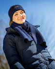 Schockemohle Scarf, Braided Style, Dark Navy