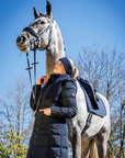Schockemohle Scarf, Braided Style, Dark Navy