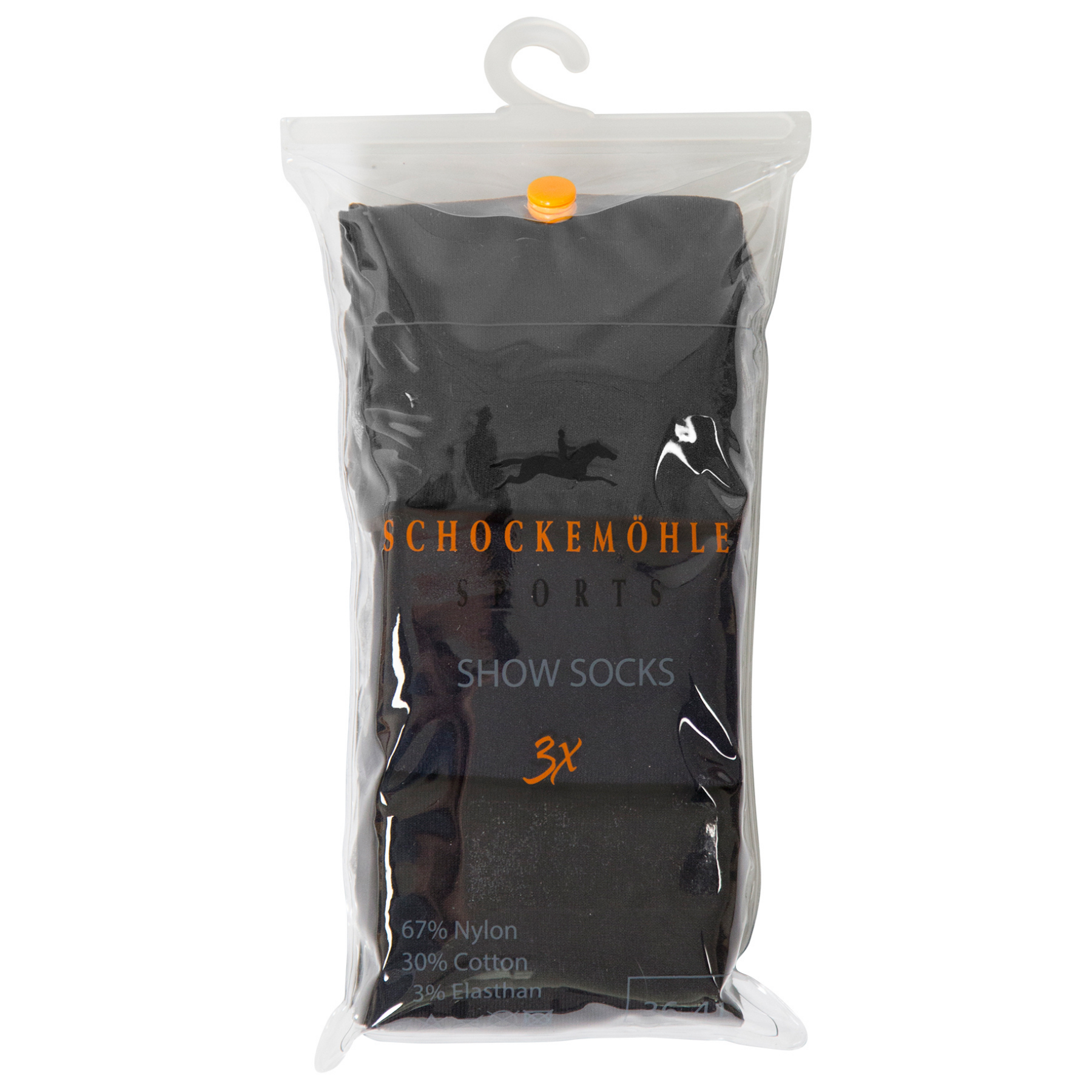 Schockemohle Show Socks,Navy/Black/Gray