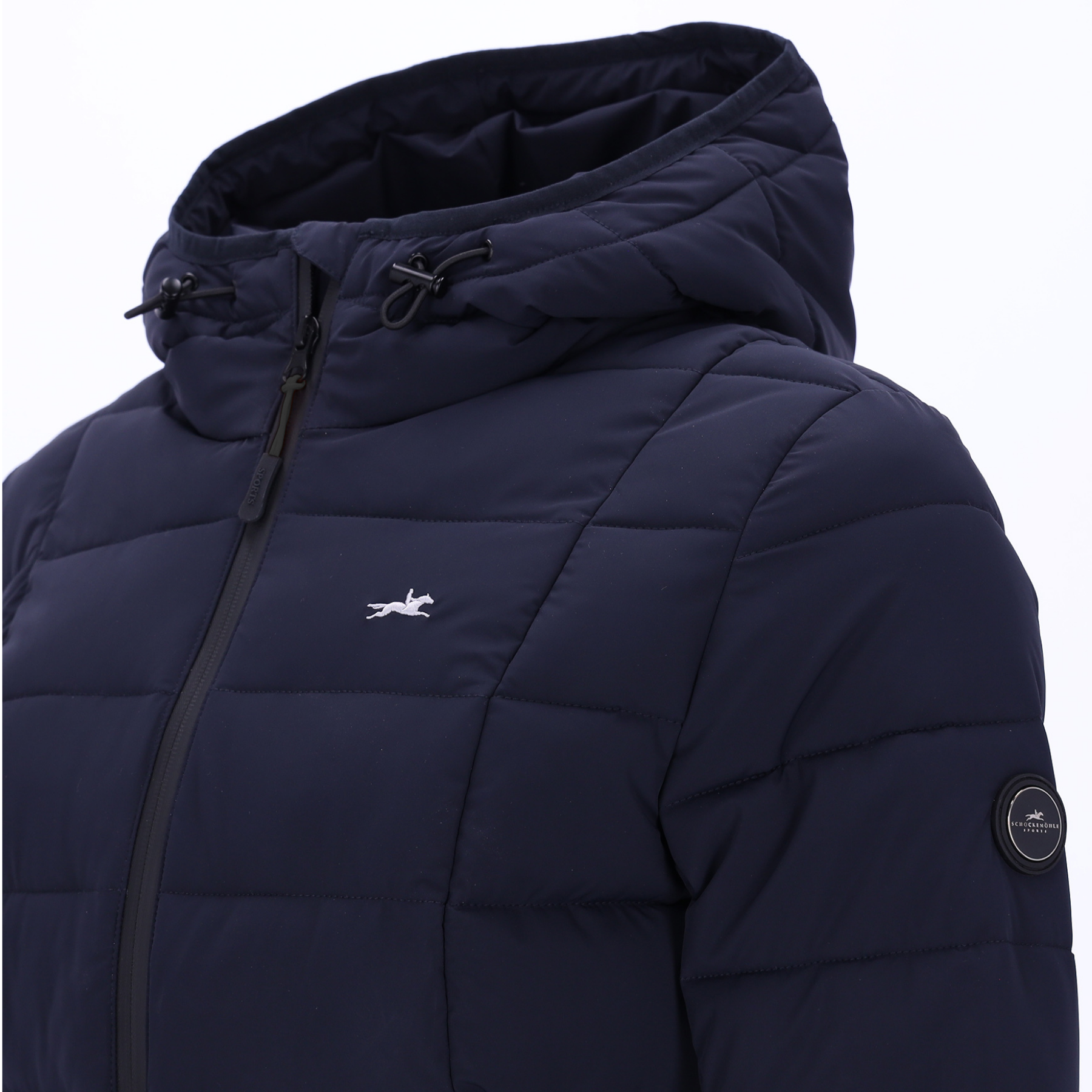 Schockemohle SpLaureen Ladies Quilted Jacket, Deep Night