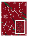 Hunt Seat Paper Co. Bits & Reins Holiday Gift Wrap