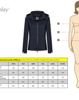 Fair Play Ladies Winter Jacket JONELLE WINTER, Navy