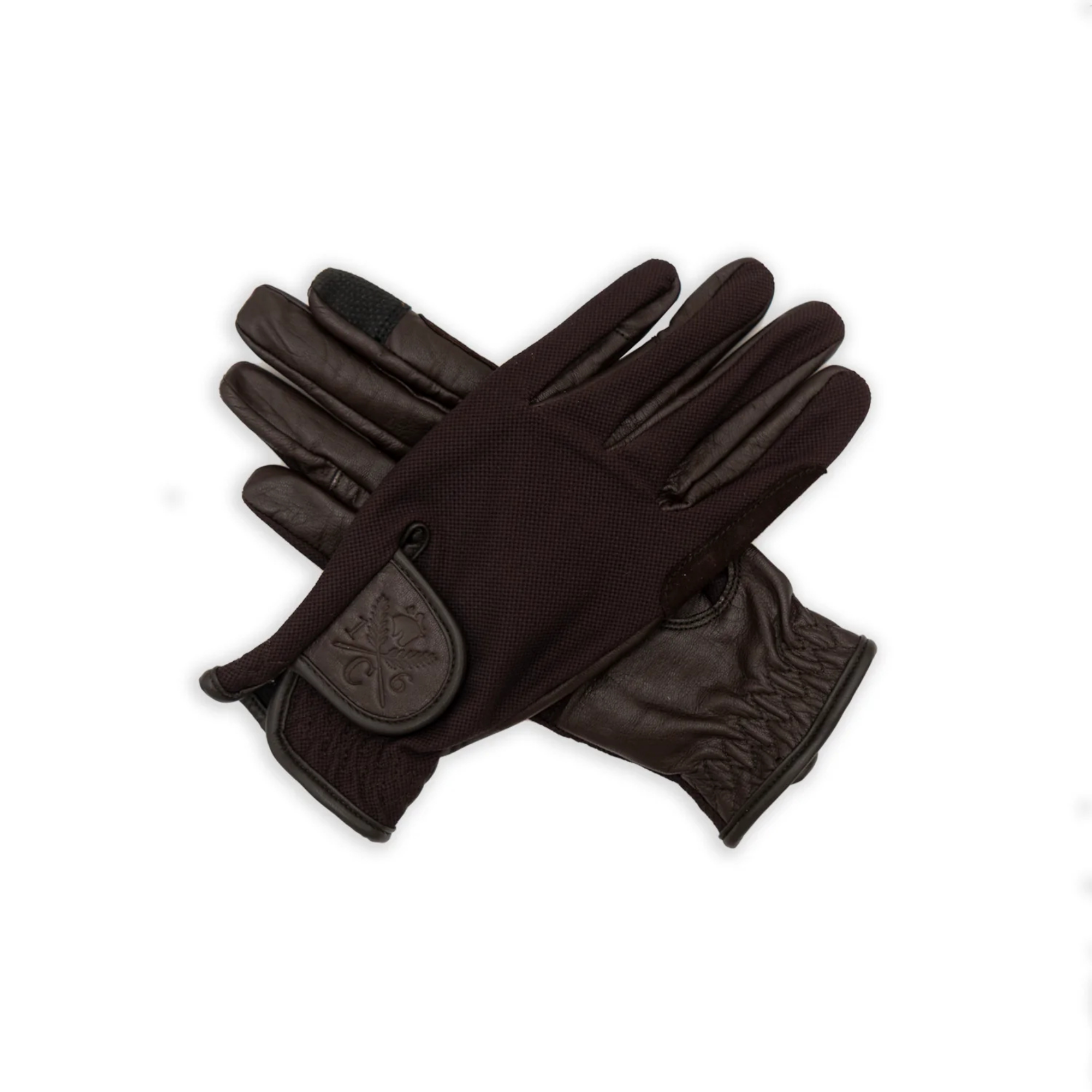 Sixteen Cypress Classic Riding Gloves, Tobacco