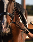 Sixteen Cypress Classic Riding Gloves, Tobacco