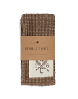 Sixteen Cypress Cotton Waffle Stable Towel, Hazel