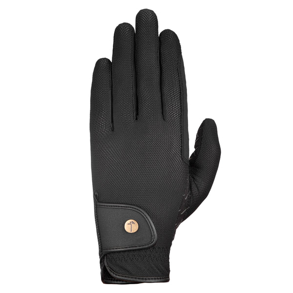 Jake Adams Equestrian, Tactiq Model M Gloves, Black