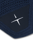 Trolle Knitted Fly Veil, Navy