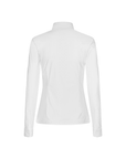 Trolle Ladies Half Placket Long Sleeve Competition Shirt, White