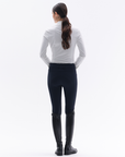 Trolle Ladies Half Placket Long Sleeve Competition Shirt, White