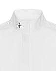 Trolle Ladies Half Placket Short Sleeve Competition Shirt, White