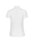 Trolle Ladies Half Placket Short Sleeve Competition Shirt, White