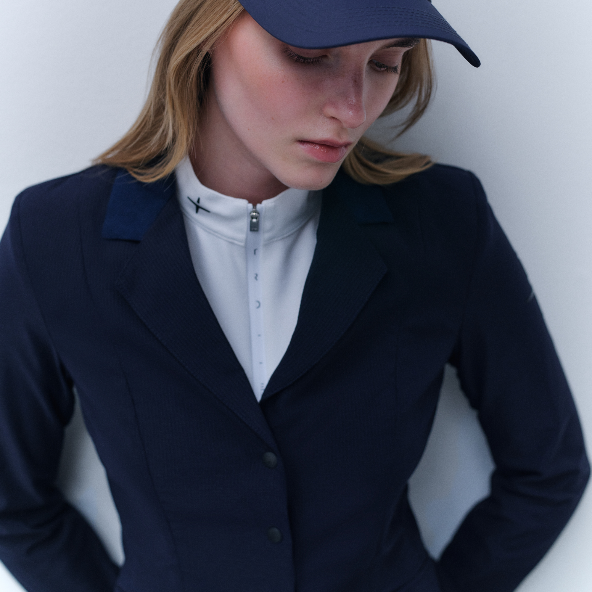 Trolle Ladies Light Tech Class Riding Jacket, Navy